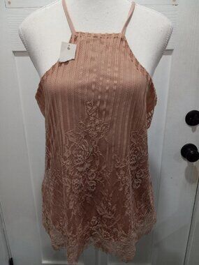 New Miami Women Sleeveless Top Shirt Blouse Size Medium